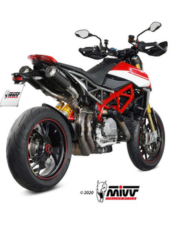 Tłumiki motocyklowe Slip-On Line (MK3) MIVV do Ducati Hypermotard 950 / SP (19-20) carbon