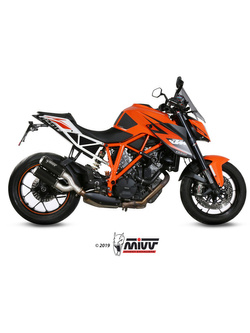 Tłumiki motocyklowe Slip-On Line (MK3) MIVV do KTM Superduke 1290 (14-19) czarne