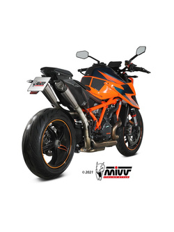 Tłumiki motocyklowe Slip-On (X-M5) MIVV do KTM Superduke 1290 (20-) titanium