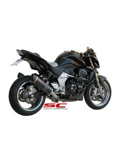 Tłumiki owalne SC-Project do Kawasaki Z1000 [07-09]