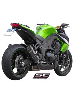 Tłumiki owalne SC-Project do Kawasaki Z1000 / SX [10-13]