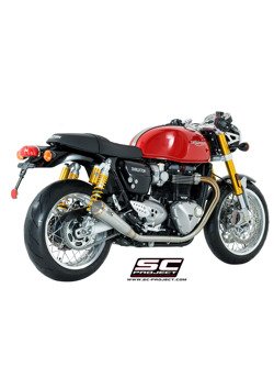 Tłumiki stożkowe '70s Slip-On SC-Project do Triumph THRUXTON 1200 / R [16-17]