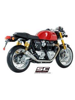 Tłumiki stożkowe Slip-On SC-Project do Triumph THRUXTON 1200 / R [16-17]