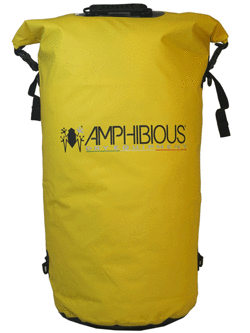 Torba wodoodporna Amphibious Tube 80L zółty