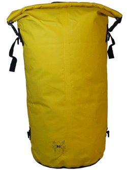 Torba wodoodporna Amphibious Tube 80L zółty