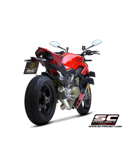 Układ wydechowy SC Project 2-1, CR-T M2 Carbon - Ducati Streetfighter V4 [20]