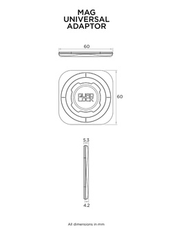 Uniwersalny adapter Quad Lock MAG (magnetyczny)