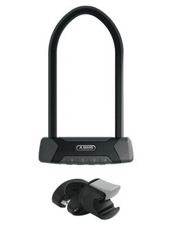 Zabezpieczenie rowerowe U-Lock Abus Granit X-Plus 540 [wysokość jarzma: 300 mm] + uchwyt do transportu EaZy KF