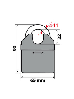 Zapięcie łańcuchowe Lampa C-Lock 150 Plus [150 cm]