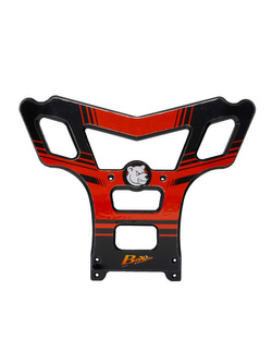 Zderzak przedni AXP Racing Honda TRX450 (04-14) czarno-czerwony