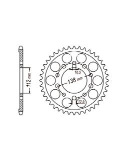 Zębatka napędzana SUNSTAR 1-3485 [39 zębów]