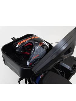 Zestaw: kufer centralny DUSC L + stelaż Adventure-rack SW-Motech Husqvarna Norden 901 (21-), KTM - wybrane modele [pojemność 41 l]