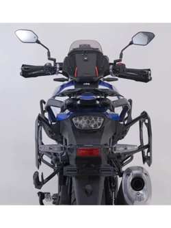 Zestaw: kufry boczne 45/45l + kufer centralny TRAX ADV + stelaże SW-Motech Suzuki V-Strom 1050 DE (23-) czarne