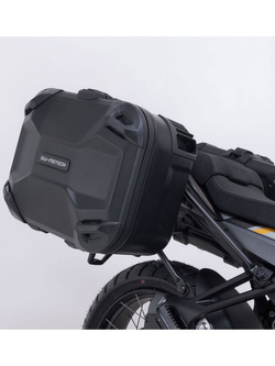 Zestaw: kufry boczne DUSC L + stelaże PRO SW-Motech Moto Guzzi Stelvio (23-) [poj.: 2 x 41l]