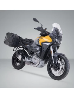 Zestaw: kufry boczne DUSC L + stelaże PRO SW-Motech Moto Guzzi Stelvio (23-) [poj.: 2 x 41l]