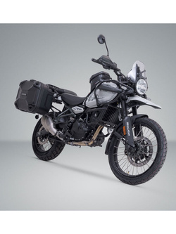 Zestaw: kufry boczne DUSC L + stelaże PRO SW-Motech Royal Enfield Himalayan (23-) [poj.: 2 x 41l]