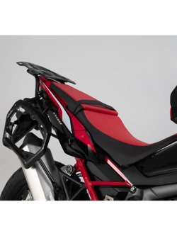 Zestaw: kufry boczne DUSC M i L + stelaże PRO SW-Motech Honda CRF1100L Africa Twin (19-21) [poj.: 33l + 41l]