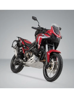 Zestaw: kufry boczne DUSC M i L + stelaże PRO SW-Motech Honda CRF1100L Africa Twin (19-21) [poj.: 33l + 41l]