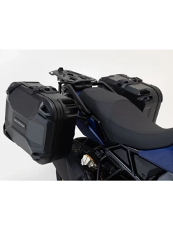 Zestaw: kufry boczne DUSC M + stelaże PRO SW-Motech Yamaha Tracer 7 (21-) [poj.: 2 x 33 l]