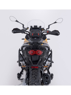 Zestaw: kufry boczne TRAX ADV + stelaże PRO SW-Motech Moto Guzzi Stelvio (23-) czarne [poj.: 2 x 45 L]