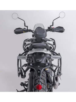 Zestaw: kufry boczne TRAX ADV + stelaże PRO SW-Motech Royal Enfield Himalayan 450 (23-) czarne [poj.: 2 x 45 L]