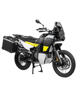 Zestaw: kufry boczne aluminiowe czarne Zega Evo + stelaże Touratech Husqvarna Norden 901/ KTM Adventure 890/ R/ 790/ R [poj.:38+45l]