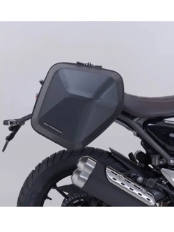 Zestaw: kufry boczne plastikowe Urban ABS + stelaże SLC SW-Motech Triumph Speed 400 (23-) [poj.: 2 x 16,5l]