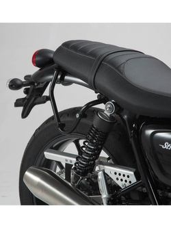 Zestaw: kufry boczne plastikowe Urban ABS + stelaże SLC Sw-Motech Triumph Street Twin (18-22) [pojemność: 2 x 16,5l]