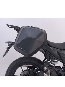 Zestaw: kufry boczne plastikowe Urban ABS + stelaże SLC Sw-Motech Yamaha MT-09 (24-) [pojemność: 2 x 16,5l]