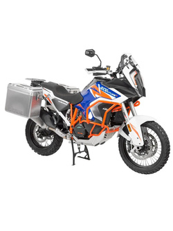 Zestaw: kufry boczne srebrne Zega Mundo + stelaże srebrne Touratech KTM Super Adventure 1290 S/R (21-) [poj.: 38+45l]