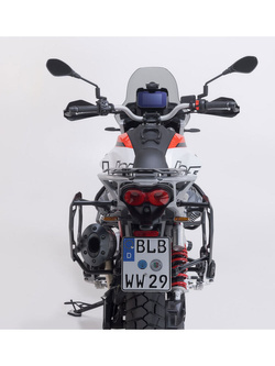 Zestaw: kufry boczne + stelaże ABS ® Aero System Sw-Motech Moto Guzzi V85 TT/ Strada/ Travel (24-)