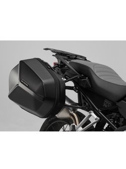 Zestaw: kufry boczne + stelaże ABS ® Aero System Sw-Motech do 1050 Adv (14-) 1090 Adv. R (16-21) 1090 Adv (16-22) 1190 Adv / R (13-22) 1290 Super Adv / S (14-20)