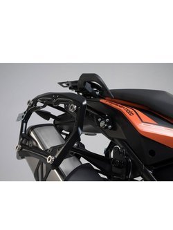 Zestaw: kufry boczne + stelaże ABS ® Aero System Sw-Motech do 1050 Adv (14-) 1090 Adv. R (16-21) 1090 Adv (16-22) 1190 Adv / R (13-22) 1290 Super Adv / S (14-20)