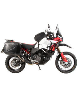 Zestaw: kufry boczne + stelaże Hepco&Becker Xplorer Cutout Ducati Desert X Rally (24-) czarne