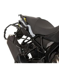 Zestaw: kufry boczne + stelaże Hepco&Becker Xplorer Cutout Suzuki V-Strom 800 (24-) czarne