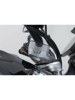 Zestaw podwyższający kierownicę SW-MOTECH BMW R 1300 GS ABS (24-)/ Adventure (24-) srebrny