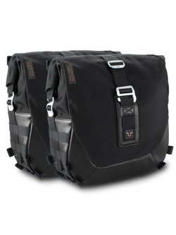 Zestaw sakw LC2 Legend Gear SW-MOTECH Black Edition montowanych na stelaż SLC [lewa strona; poj.: 13,5l/ prawa strona; poj.: 13,5l]