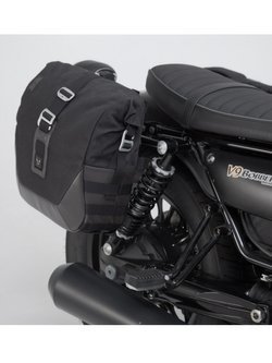 Zestaw sakw bocznych LEGEND GEAR LC2 Black Edition ze stelażami do Moto Guzzi V9 Roamer/Bobber (15-) [pojemność: 2 x 13,5 L]