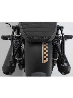 Zestaw sakw bocznych LEGEND GEAR LC2 Black Edition ze stelażami do Moto Guzzi V9 Roamer/Bobber (15-) [pojemność: 2 x 13,5 L]