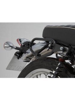 Zestaw sakw bocznych LEGEND GEAR LC2 ze stelażami SW-MOTECH Kawasaki W800/ Street/ Cafe (18-) [pojemność: 2 x 13,5 L] czarno-brązowych