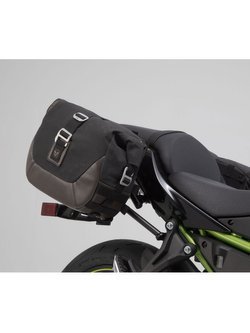 Zestaw sakw bocznych LEGEND GEAR LC2 ze stelażami SW-MOTECH Kawasaki Z 650 (16-) [pojemność: 2 x 13,5 L] czarno-brązowych