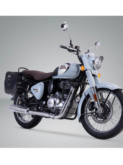 Zestaw sakw bocznych LEGEND GEAR LC2 ze stelażami SW-MOTECH do Royal Enfield Classic 350 (22-) [pojemność: 2 x 13,5 L]