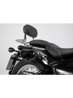 Zestaw sakw bocznych Legend Gear 13,5/13,5 l i stelaży SLC SW-MOTECH Honda (wybrane modele) czarno-brązowych