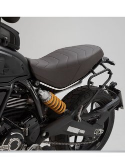 Zestaw: sakwa boczna LEGEND GEAR LC2 Black na lewą stronę + stelaż do Ducati Scrambler 1100 Pro / Sport Pro / Tribute Pro (19-)