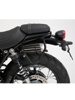 Zestaw: sakwa boczna LEGEND GEAR LC2 na lewą stronę + stelaż SLC SW-MOTECH do Triumph Street Scrambler (18-)